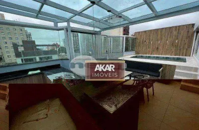 Cobertura com 3 dormitórios à venda, 220 m² por r$ 1.220.000,00 - vila caminho do mar - são bernardo do campo/sp