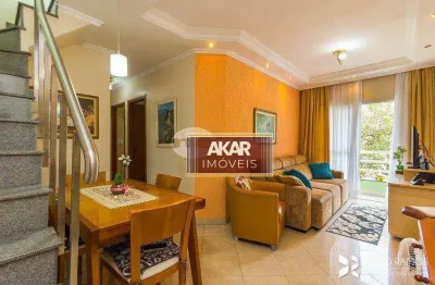 Cobertura à venda, 140 m² por r$ 690.000,00 - rudge ramos - são bernardo do campo/sp