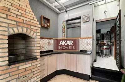 Casa com 3 dormitórios à venda, 138 m² por r$ 999.000,00 - vila camilópolis - santo andré/sp