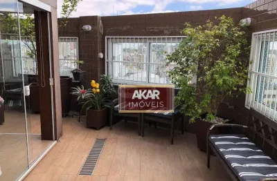 Cobertura com 3 dormitórios à venda, 182 m² por r$ 1.600.000,00 - vila dayse - são bernardo do campo/sp