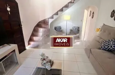 Sobrado com 3 dormitórios à venda, 162 m² por r$ 910.000,00 - vila valparaíso - santo andré/sp