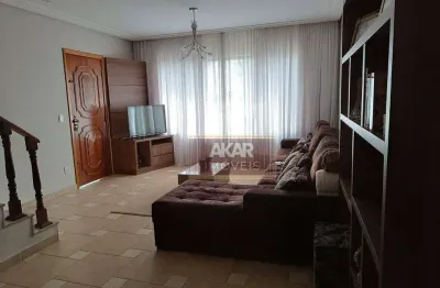 Sobrado com 3 dormitórios à venda, 240 m² por r$ 989.000,00 - jordanópolis - são bernardo do campo/sp
