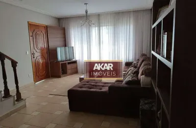 Sobrado com 3 dormitórios à venda, 240 m² por r$ 989.000,00 - jordanópolis - são bernardo do campo/sp