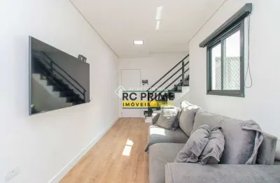 Cobertura com 2 dormitórios à venda, 86 m² por r$ 470.000,00 - vila camilópolis - santo andré/sp