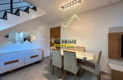 Cobertura com 3 dormitórios à venda, 100 m² por r$ 630.000,00 - vila curuçá - santo andré/sp