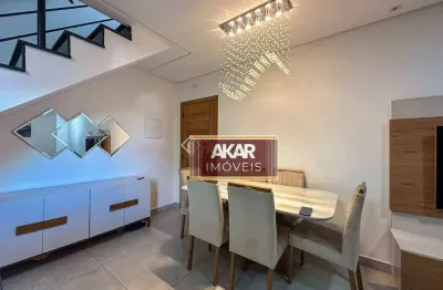 Cobertura com 3 dormitórios à venda, 100 m² por r$ 630.000,00 - vila curuçá - santo andré/sp