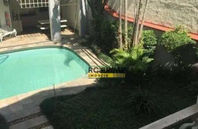 Sobrado com 5 dormitórios à venda, 615 m² por r$ 2.900.000,00 - jardim - santo andré/sp