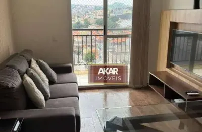 Apartamento com 2 dormitórios à venda, 55 m² por r$ 370.000,00 - vila homero thon - santo andré/sp