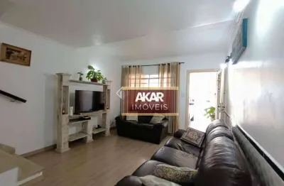 Casa com 3 dormitórios à venda, 133 m² por r$ 750.000,00 - santa paula - são caetano do sul/sp