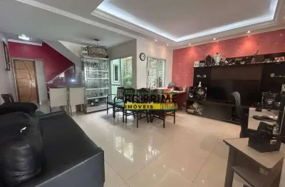 Excelente sobrado com 03 suítes - jardim três marias - sbcampo