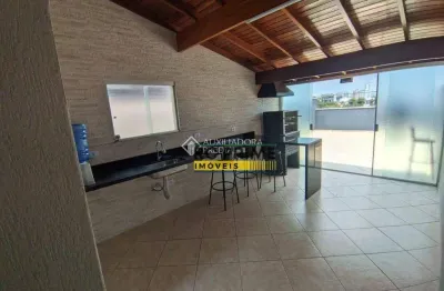 Cobertura com 2 dormitórios à venda, 198 m² por r$ 660.000,00 - vila scarpelli - santo andré/sp
