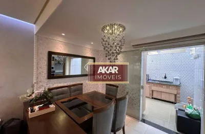 Sobrado com 3 dormitórios à venda, 120 m² por r$ 1.043.000,00 - taboão - são bernardo do campo/sp