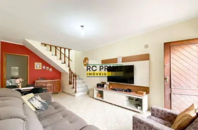 Sobrado com 4 dormitórios à venda, 181 m² por r$ 583.000,00 - baeta neves - são bernardo do campo/sp