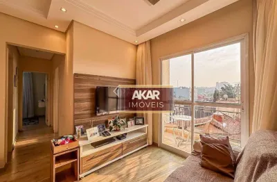 Apartamento com 3 dormitórios à venda, 76 m² por r$ 450.000,00 - vila dusi - são bernardo do campo/sp