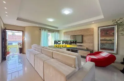 Sobrado com 3 dormitórios à venda, 217 m² por r$ 1.099.000,00 - vila scarpelli - santo andré/sp