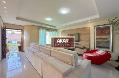 Sobrado com 3 dormitórios à venda, 217 m² por r$ 1.099.000,00 - vila scarpelli - santo andré/sp