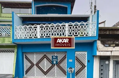 Sobrado com 5 dormitórios à venda, 257 m² por R$ 849.000,00 - Jardim Marek - Santo André/SP