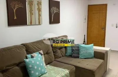 Cobertura com 2 dormitórios à venda, 100 m² por r$ 425.000,00 - parque capuava - santo andré/sp