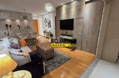 Apartamento com 4 dormitórios à venda, 174 m² por r$ 1.700.000,00 - anchieta - são bernardo do campo/sp