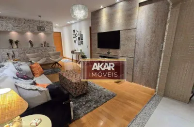 Apartamento com 4 dormitórios à venda, 174 m² por r$ 1.700.000,00 - anchieta - são bernardo do campo/sp