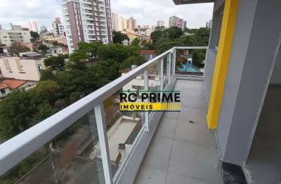 Apartamento novo com 2 dormitórios à venda, 46 m² - vila bastos - santo andré/sp
