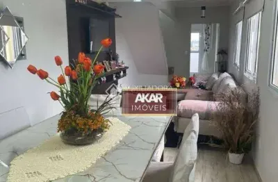 Cobertura com 3 dormitórios à venda, 181 m² por r$ 798.000,00 - baeta neves - são bernardo do campo/sp