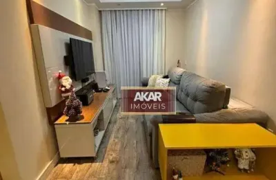 Apartamento à venda, 84 m² por r$ 639.000,00 - vila valparaíso - santo andré/sp