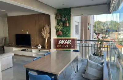 Apartamento com 3 dormitórios 2 vagas à venda, 96 m²  - baeta neves - são bernardo do campo/sp