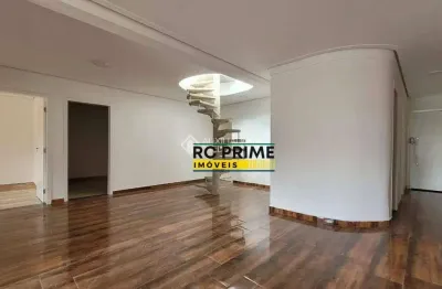 Espaçosa cobertura do tipo sem condomínio, com elevador, à venda no bairro paraíso, em santo andré