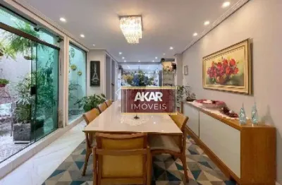 Sobrado com 3 dormitórios à venda, 380 m² por r$ 1.450.000,00 - centro - são bernardo do campo/sp