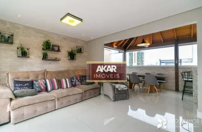 Cobertura com 2 dormitórios à venda, 160 m² por r$ 1.010.000,00 - vila caminho do mar - são bernardo do campo/sp