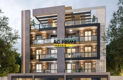 Apartamento com 2 dormitórios 1 suíte à venda, sacada com churrasqueira- jardim nova petrópolis - são bernardo do campo/sp