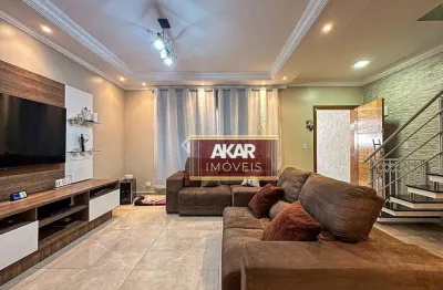 Sobrado com 3 dormitórios à venda, 199 m² por r$ 960.000,00 - alves dias - são bernardo do campo/sp