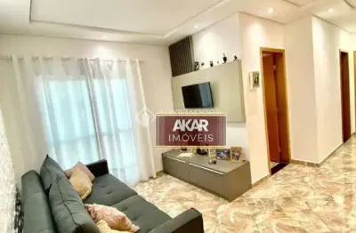 Cobertura com 2 dormitórios à venda, 114 m² por r$ 535.000,00 - vila linda - santo andré/sp