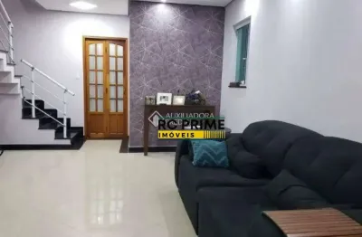Sobrado com 3 dormitórios à venda, 210 m² por r$ 885.000 - jordanópolis - são bernardo do campo/sp