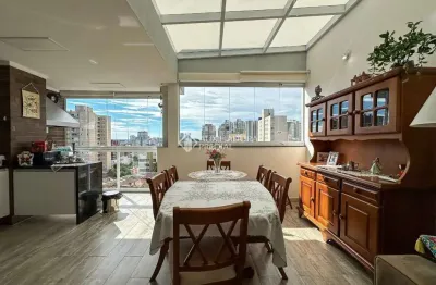 Linda cobertura duplex à venda avalia permuta até 50%, 2 vagas em centro, sbc