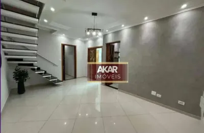 Sobrado maravilhoso  3 quartos 5 banheiros, 2 vagas- nova petropolis -sbc