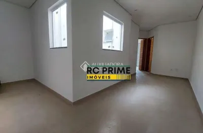 Cobertura com 2 dormitórios à venda, 43 m² por r$ 406.000 - vila linda - santo andré/sp
