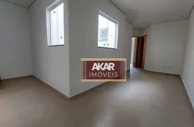 Cobertura com 2 dormitórios à venda, 43 m² por r$ 406.000,00 - vila linda - santo andré/sp