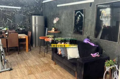 Sobrado com 2 dormitórios à venda, 225 m² por r$ 870.000,00 - jardim las vegas - santo andré/sp