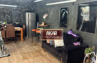 Sobrado com 2 dormitórios à venda, 225 m² por r$ 870.000,00 - jardim las vegas - santo andré/sp