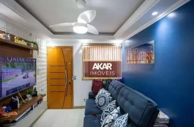 Apartamento com 2 dormitórios à venda, 50 m² por r$ 300.000,00 - centro - diadema/sp