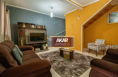 Casa com 2 dormitórios à venda, 125 m² por r$ 426.000,00 - taboão - diadema/sp