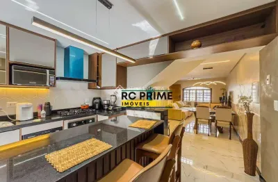 Sobrado com 3 dormitórios à venda, 179 m² por r$ 1.150.000,00 - vila scarpelli - santo andré/sp