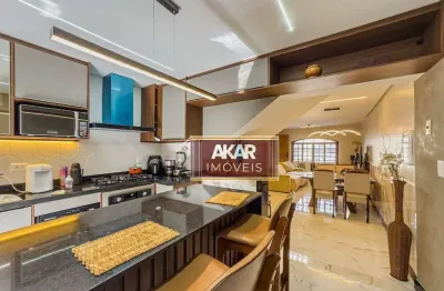 Sobrado com 3 dormitórios à venda, 179 m² por r$ 1.150.000,00 - vila scarpelli - santo andré/sp