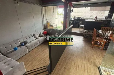 Casa com 1 dormitório à venda, 167 m² por r$ 490.000,00 - jardim santo antônio - santo andré/sp
