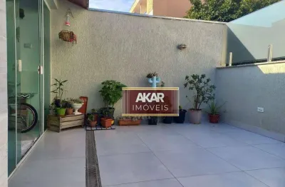 Cobertura com 2 dormitórios à venda, 160 m² por r$ 848.000,00 - campestre - santo andré/sp