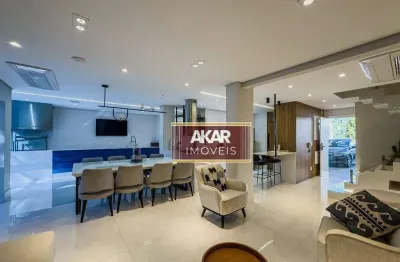 Casa de alto padrão no condomínio aromáz com porteira fechada