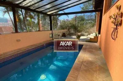 Sobrado com 5 dormitórios à venda, 444 m² por r$ 3.900.000,00 - swiss park - são bernardo do campo/sp