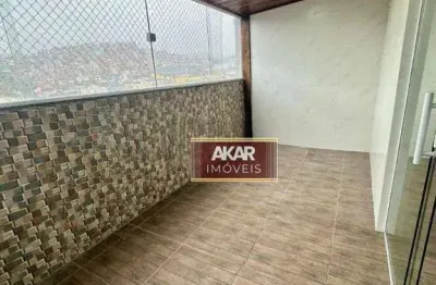 Apartamento com 1 dormitório à venda, 74 m² por r$ 349.000,00 - jardim santo andré - santo andré/sp